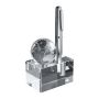 Set de birou din sticlă - Transparent - 10 × 2 × 5,7 cm