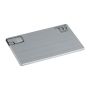 USB, 4GB, de pe stoc - Gri - 8,5 × 5,4 × 0,3 cm