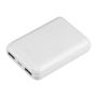 Powerbank de 10 000 mAh - Alb  - 8,8 × 6 × 2,2 cm