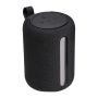 Difuzor rotund cu lumină LED - Negru - ø 8,2 x 11,5 cm