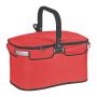 Coş de cumpărături termoizolant - Rosu - 47,5 × 29 × 23,5 cm - Personalizat