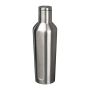 Sticlă de băut din oţel inoxidabil, 500 ml - Gri - ø 7,5 × 25,5 cm