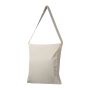 Sacoșă de cumpărături din bumbac, 180 g/m2 - Alb  - 40,5 × 6 × 42 cm