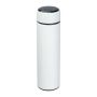 Termos cu termometru, 450ml - Alb  - ø 6,3 × 23,3 cm