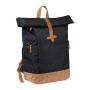 Rucsac din RPET - Negru - 39 × 16 × 50,5 cm