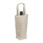 Sacoșă cadou pentru o sticlă - Beige - 16,9 × 8,5 × 27,2 cm
