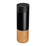Termos cu vacuum, 500ml - Negru - ø 6,9 × 22 cm