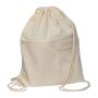 Sac sport din bumbac (2) - Alb  - 37 × 0,3 × 46,5 cm