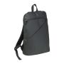 Rucsac CrisMa cu fermoar înclinat - Negru - 30 x 11 x 42,5 cm