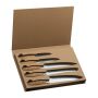 Set de cuţite din 5 piese - Gri - 37,7 × 21,9 × 3,8 cm
