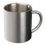 Cană metalică 300 ml - Gri - ø 7,5 × 8,8 cm