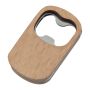 Deschizător sticlă bambus - Beige - 3,9 × 1 × 6,8 cm