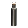 Sticlă termos cu perete dublu, 1000ml - Gri-Argintiu - ø 8,2 × 31 cm