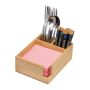 Suport mic organizator tacâmuri - Beige - 16 × 12 × 6