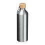Sticlă mare de băut din aluminiu reciclat, 500 ml - Gri - ø 7,2 × 24,5