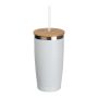 Cană termo to-go din oţel inoxidabil, 500ml - Alb  - ø 9,2 × 17,5 cm