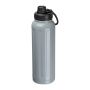 Sticlă de băut, metalic, 1200ml - Gri - ø 9 × 30 cm