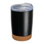 Pahar din oţel inoxidabil 350ml - Negru - ø 8,7 x 13,5 cm