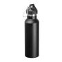 Sticlă termoizolantă cu vid, carabină, 750ml - Negru - ø 7 x 24,5 cm