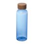 Sticlă de băut PET cu capac din bambus, 500ml