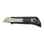 Cutter profesional CrisMa - Negru - 15,1 × 2,2 × 4,5 cm