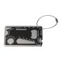Kit supravieţuire din aluminiu pentru bagaje  - Negru - 8,6 × 5,5 × 0,2 cm