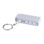 Breloc tip metru - Alb  - 6,4 × 2,4 × 1,3 cm