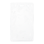 Suport carduri vertical - Transparent - 10,4 x 6,2