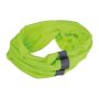 Fular tip Bandana cu bandă reflectorizantă - Galben - 47 x 25 cm
