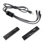 FLEUR charging cable - Negru - 25 x 10 x 1030