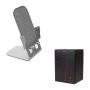 VITESSE phone stand with wireless charger - Gri-Argintiu - 88 x 126 x 80