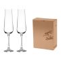 WANGI 2 cupe şampanie - Transparent - 7 × 18,5 × 29
