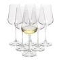MORETON 6 pahare vin alb - Transparent - 24,5 × 16 × 23