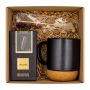 Set Black Inspiration - Negru - 19 x 19 x 11 cm - Personalizat