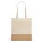 MERCAT. Sacosa din bumbac 100% (160 g/m²) - Natural - Personalizat