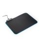 THORNE MOUSEPAD RGB. Mouse de gaming mat cu lumini LED RGB din poliester - Negru - Personalizat