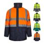 VL JUNO LARGE. Parka 4 în 1 în două tonuri (180 g/m²), din poliester (100%) cu strat PU - Personalizat
