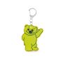 BERRY. Breloc fluorescent - Galben - Personalizat