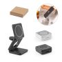 BROGLIE. Încărcător wireless magnetic 3 în 1 super rapid de 15W din ABS reciclat (100% rABS)
