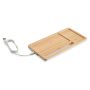 MOTT. Organizator de birou cu încărcător wireless de 15W din bambus și ABS - Natural