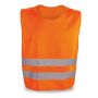 THIEM. Vestă de înaltă vizibilitate 100% poliester - Portocaliu - Personalizat