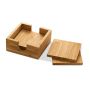 GAUTHIER. Coaster de bambus - Natural - Personalizat