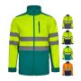 VL HESTIA. Jachetă soft shell bicolor (280g/m²), din poliester (96%) și elastan (4%) - Personalizat