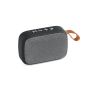 GANTE. Difuzor portabil de 3W cu autonomie de 2h în poliester și ABS - Gri - Personalizat