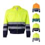 VL NEPTUNE LARGE. Jachetă din twill bicolor (210g/m²) din poliester (80%) și bumbac (20%) - Personalizat