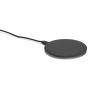BURNELL. Încărcător wireless super rapid 10W în ABS - Negru - Personalizat