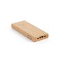 KOHN. Power bank 5'000 mAh din bambus - Natural