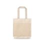 MUMBAI. Sacosa din bumbac 100% (180 g/m²) - Natural deschis - Personalizat