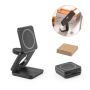 BROGLIE. Încărcător wireless magnetic 3 în 1 super rapid de 15W din ABS reciclat (100% rABS)