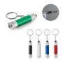 RE-LERGAN. Breloc din aluminiu (92% reciclat) cu lanternă LED cu 3 lumini - Personalizat